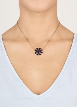 Night Blue - Magic Fireball Necklace Konplott